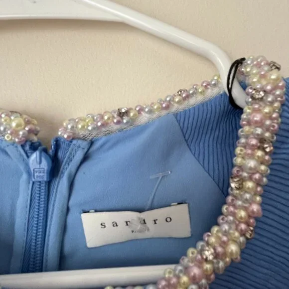 Sandro Light Blue Dress - Picture 8 of 11